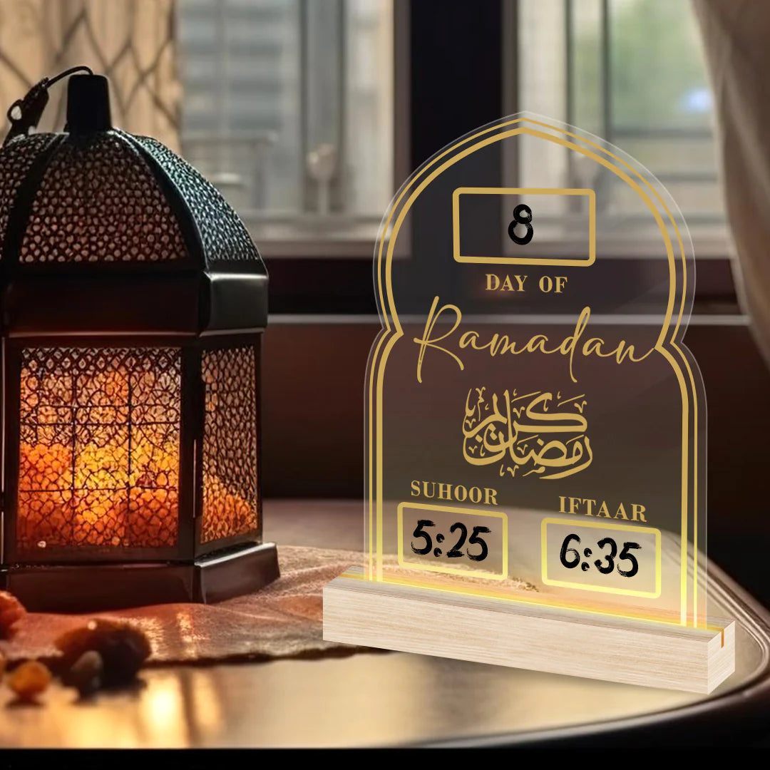 LED RAMADAN COUNTDOWN CALANDER