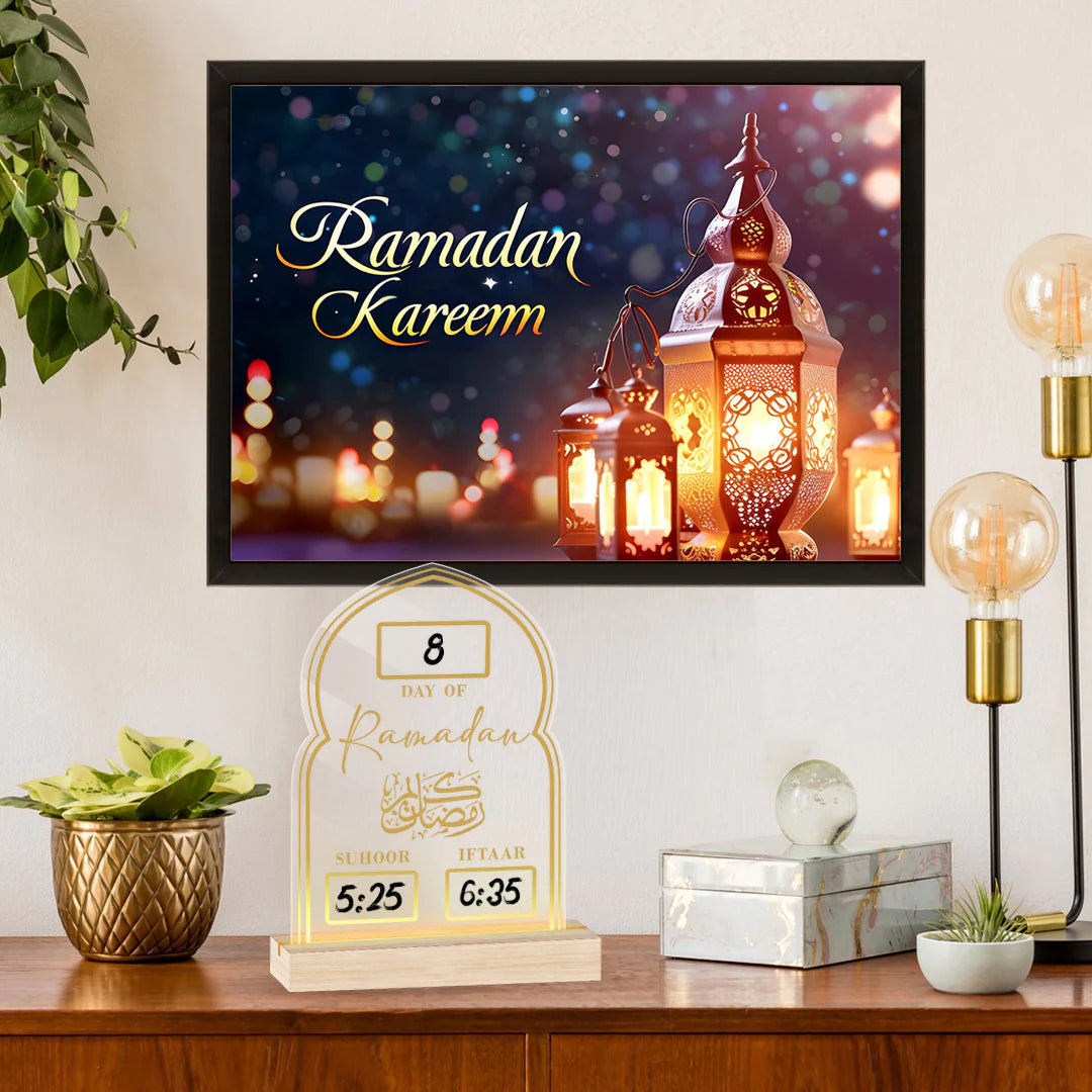 LED RAMADAN COUNTDOWN CALANDER